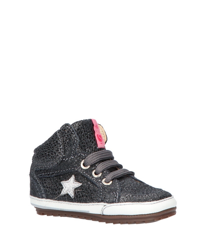 Shoesme Shoesme babyschoen <span>BP21W026-C</span> Black Silver Shoesme babyschoen <span>BP21W026-C</span> BP21W026-C zwart - www.bremmerschoenen.pro - Bremmer Schoenen