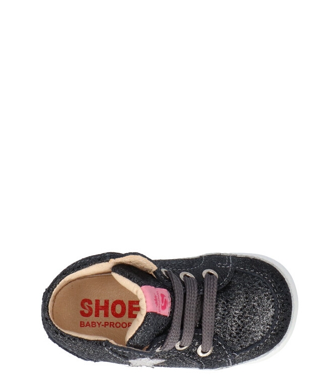 Shoesme Shoesme babyschoen <span>BP21W026-C</span> Black Silver Shoesme babyschoen <span>BP21W026-C</span> BP21W026-C zwart - www.bremmerschoenen.pro - Bremmer Schoenen