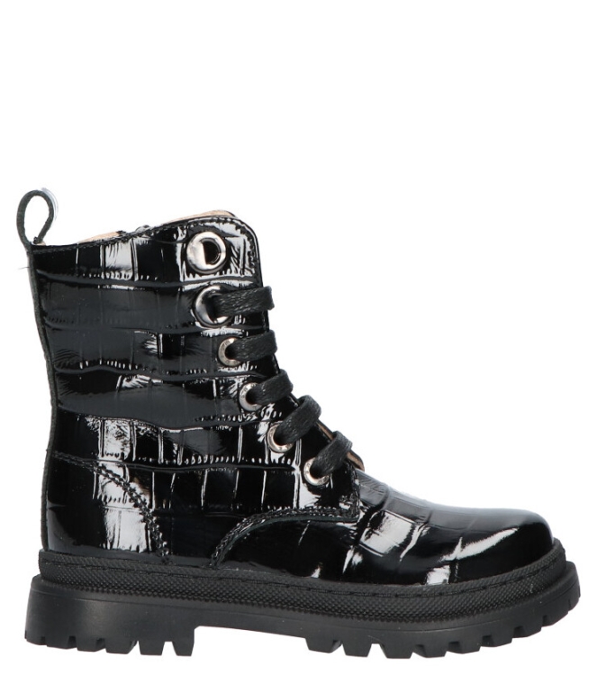 Shoesme Shoesme veterboot <span>NT21W005-B</span> Shiny Black Shoesme veterboot <span>NT21W005-B</span> NT21W005-B zwart - www.bremmerschoenen.pro - Bremmer Schoenen
