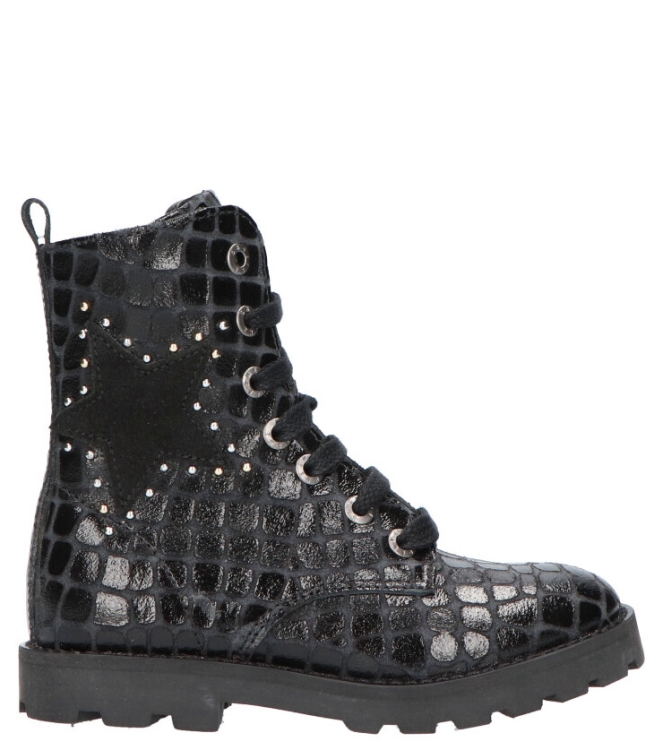 Shoesme veterboot <span>TA21W024-C</span> TA21W024-C zwart - www.bremmerschoenen.pro - Bremmer Schoenen