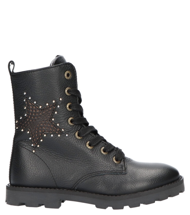 Shoesme veterboot <span>TA21W024-B</span> TA21W024-B zwart - www.bremmerschoenen.pro - Bremmer Schoenen