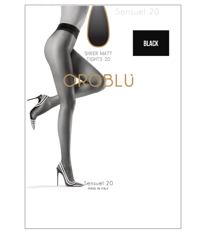 Oroblu Panty <span>Sensuel 20 Black</span> Sensuel 20 Black zwart - www.bremmerschoenen.pro - Bremmer Schoenen