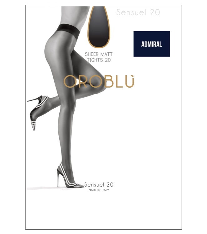 Oroblu Panty <span>Sensuel 20 Admiral</span> Sensuel 20 Admiral blauw - www.bremmerschoenen.pro - Bremmer Schoenen