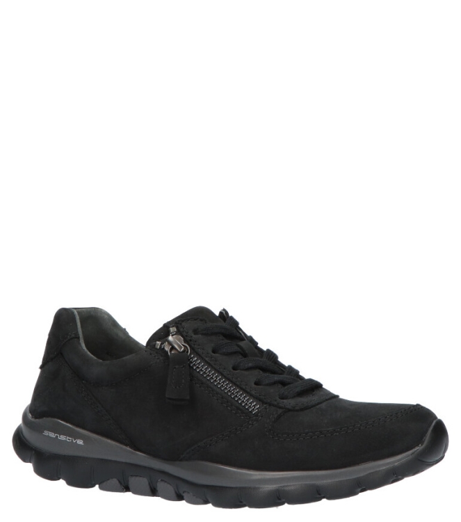 Gabor Sneaker <span>06.968.47</span> 06.968.47 zwart - www.bremmerschoenen.pro - Bremmer Schoenen