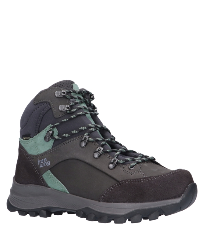 Hanwag Hanwag Wandelschoen <span>203901-064494 Alta Bunion II Lady GTX</span> Asphalt/ Mint Hanwag Wandelschoen <span>203901-064494 Alta Bunion II Lady GTX</span> 203901-064494 Alta Bunion II Lady GTX grijs - www.bremmerschoenen.pro - Bremmer Schoenen