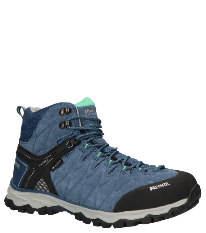 Meindl Meindl wandelschoen <span>5523-29 Mondello Lady Mid GTX</span> 29 Jeans/ Türkis Meindl wandelschoen <span>5523-29 Mondello Lady Mid GTX</span> 5523-29 Mondello Lady Mid GTX blauw - www.bremmerschoenen.pro - Bremmer Schoenen