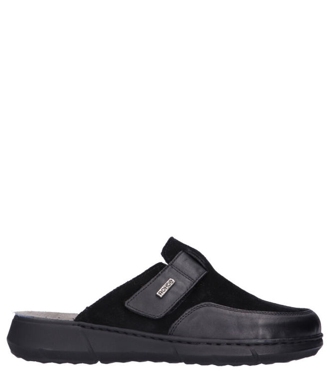 Rohde pantoffel <span>6722 90</span> 6722 90 zwart - www.bremmerschoenen.pro - Bremmer Schoenen