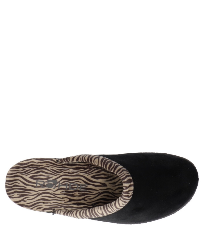Rohde Rohde pantoffel <span>2465 90</span> Black Rohde pantoffel <span>2465 90</span> 2465 90 zwart - www.bremmerschoenen.pro - Bremmer Schoenen