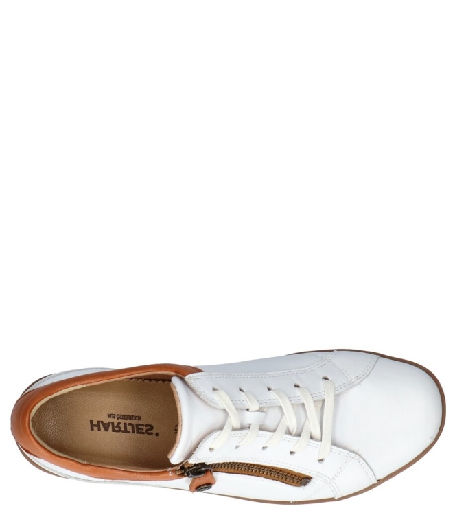 Hartjes Hartjes Sneaker <span>162.0826 02/53 XS Casual</span> 2/53 Weiss/ Cognac Hartjes Sneaker <span>162.0826 02/53 XS Casual</span> 162.0826 02/53 XS Casual wit - www.bremmerschoenen.pro - Bremmer Schoenen