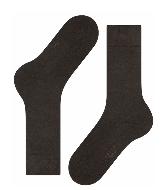 Falke Falke Family <span>14657 5450 Family sokken</span> Dark Brown Falke Family <span>14657 5450 Family sokken</span> 14657 5450 Family sokken bruin - www.bremmerschoenen.pro - Bremmer Schoenen
