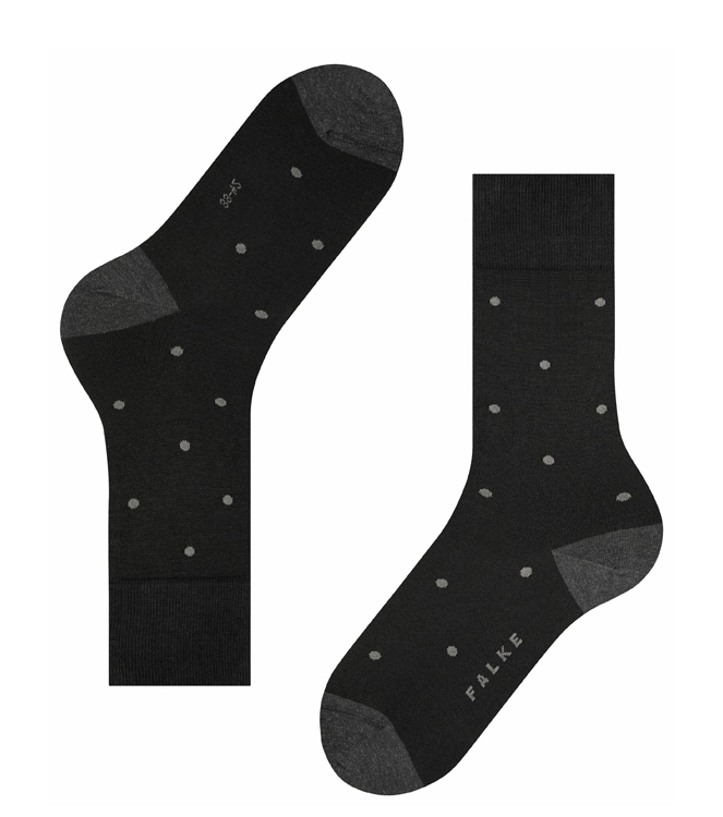 Falke Falke Dot <span>13269 3096 Dot</span> Anthracite mel. Falke Dot <span>13269 3096 Dot</span> 13269 3096 Dot grijs - www.bremmerschoenen.pro - Bremmer Schoenen