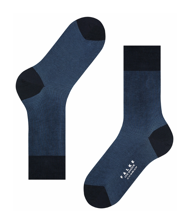Falke Falke Fine Shadow <span>13141 6370 Fine Shadow</span> Dark Navy Falke Fine Shadow <span>13141 6370 Fine Shadow</span> 13141 6370 Fine Shadow blauw - www.bremmerschoenen.pro - Bremmer Schoenen