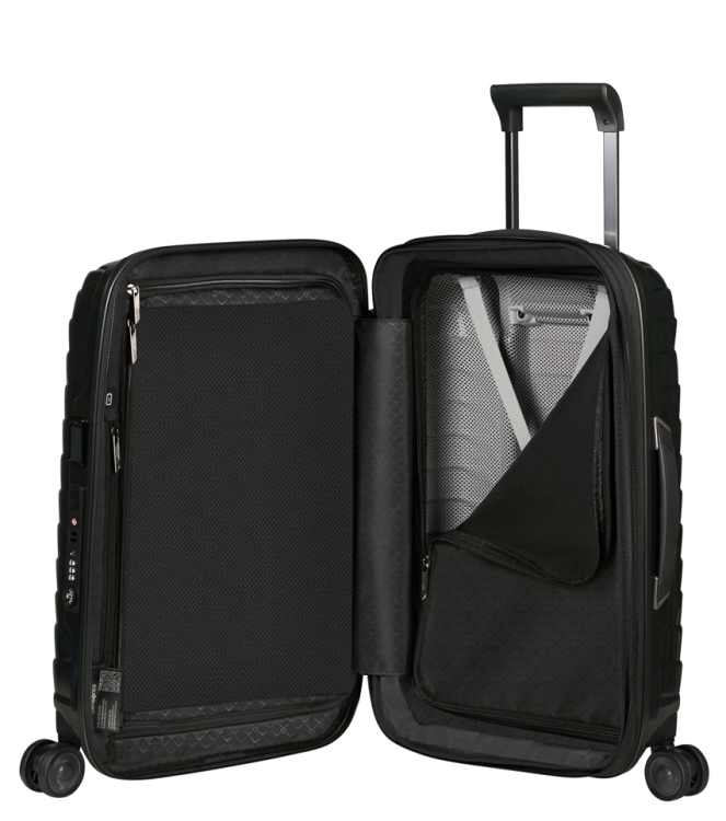 Samsonite Samsonite trolley <span>140087 1041 Proxis Spinner 55</span> Black Samsonite trolley <span>140087 1041 Proxis Spinner 55</span> 140087 1041 Proxis Spinner 55 zwart - www.bremmerschoenen.pro - Bremmer Schoenen