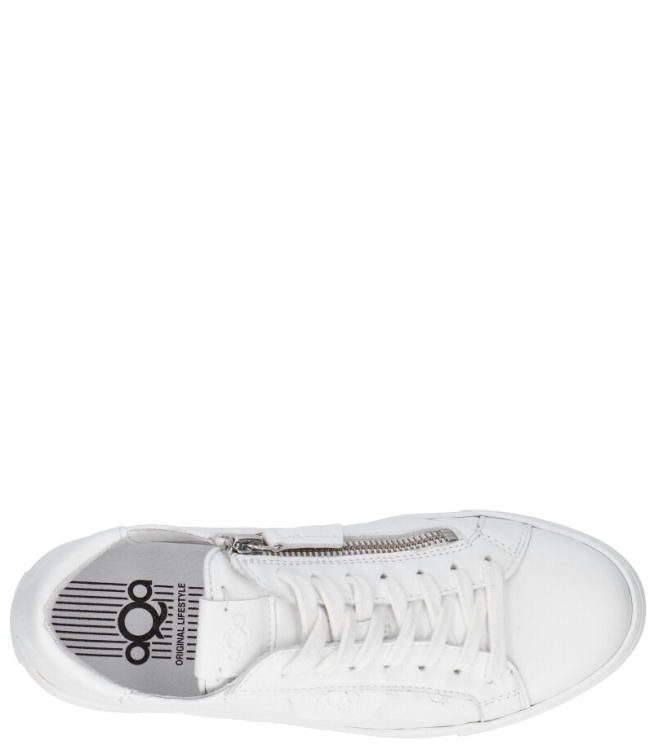 Aqa Aqa Sneaker <span>A8040 A18</span> A18 Velvet Optical White Aqa Sneaker <span>A8040 A18</span> A8040 A18 wit - www.bremmerschoenen.pro - Bremmer Schoenen