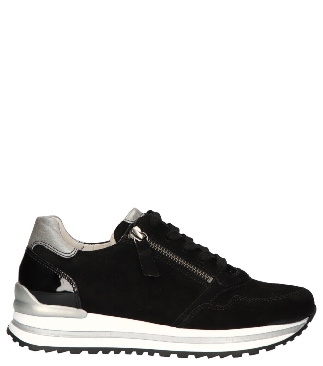 Gabor Gabor sneaker <span>06.528.87</span> 87 schwarz/grey(perf) Gabor sneaker <span>06.528.87</span> 06.528.87 zwart - www.bremmerschoenen.pro - Bremmer Schoenen