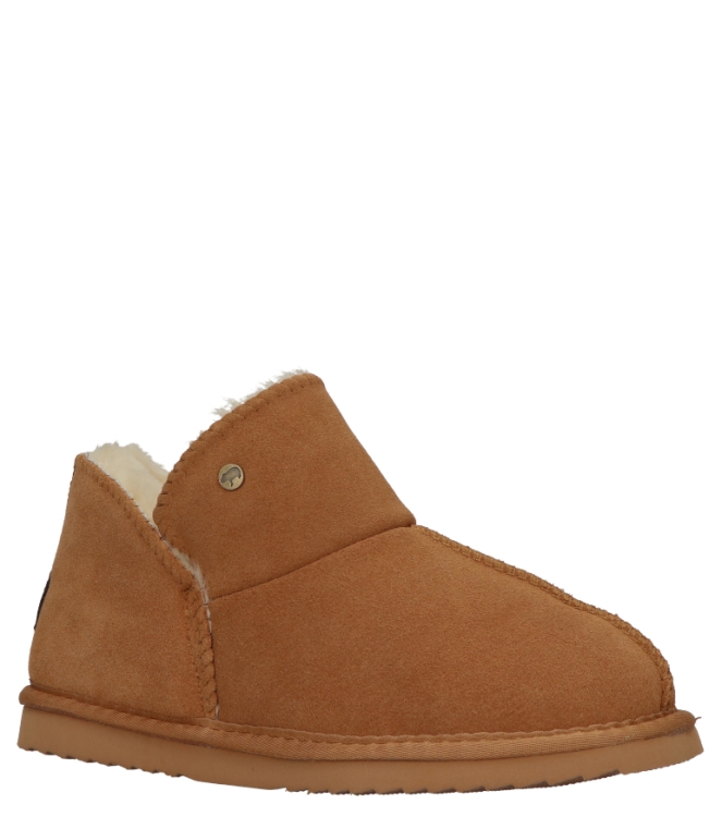 Warmbat pantoffel <span>Willow women WLW321025 Cognac</span> Willow women WLW321025 Cognac cognac - www.bremmerschoenen.pro - Bremmer Schoenen