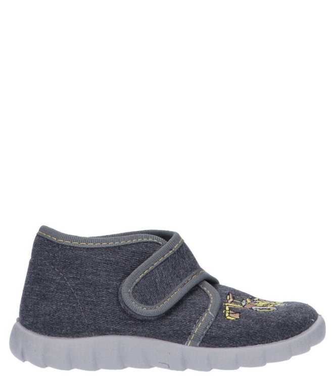 Fischer Fischer kinderpantoffel <span>611545-603</span> 603 asphalt Fischer kinderpantoffel <span>611545-603</span> 611545-603 grijs - www.bremmerschoenen.pro - Bremmer Schoenen