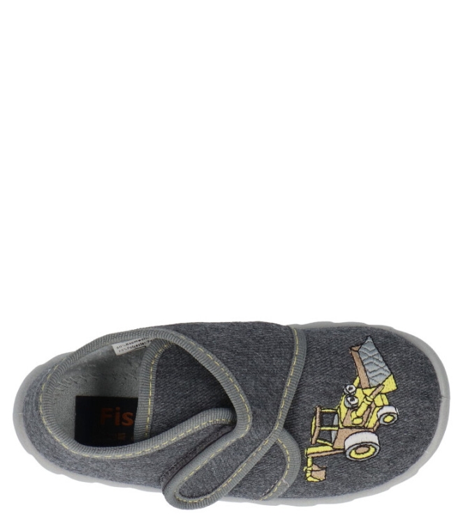 Fischer Fischer kinderpantoffel <span>611545-603</span> 603 asphalt Fischer kinderpantoffel <span>611545-603</span> 611545-603 grijs - www.bremmerschoenen.pro - Bremmer Schoenen
