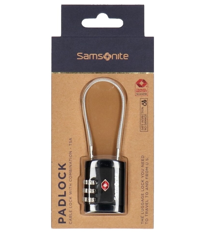 Samsonite Samsonite kabelslotje <span>121296 1041 Global TA Cablelock 3 Dail TSA</span> Black Samsonite kabelslotje <span>121296 1041 Global TA Cablelock 3 Dail TSA</span> 121296 1041 Global TA Cablelock 3 Dail TSA zwart - www.bremmerschoenen.pro - Bremmer Schoenen