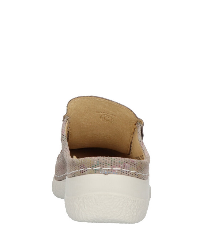 Wolky Wolky Slipper <span>0620245 157 Roll Slide</span> 157 Taupe flower Wolky Slipper <span>0620245 157 Roll Slide</span> 0620245 157 Roll Slide beige - www.bremmerschoenen.pro - Bremmer Schoenen