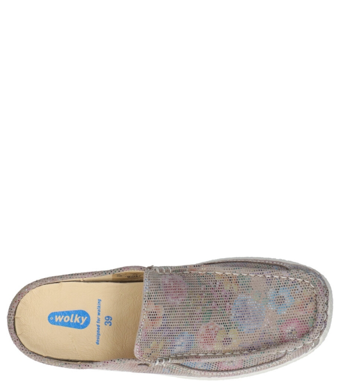 Wolky Wolky Slipper <span>0620245 157 Roll Slide</span> 157 Taupe flower Wolky Slipper <span>0620245 157 Roll Slide</span> 0620245 157 Roll Slide beige - www.bremmerschoenen.pro - Bremmer Schoenen