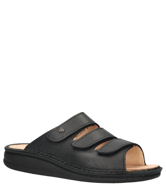 Finn Comfort Finn Comfort slipper <span>1508 055099 Korfu</span> black bison Finn Comfort slipper <span>1508 055099 Korfu</span> 1508 055099 Korfu zwart - www.bremmerschoenen.pro - Bremmer Schoenen