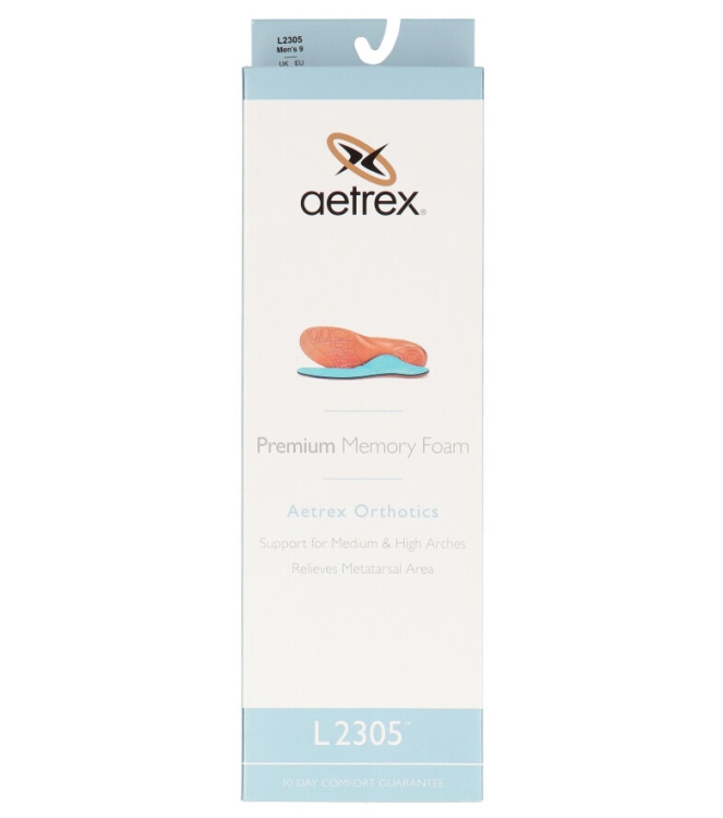 Aetrex Aetrex voetbed <span>L2305M Premium Memory Foam</span> Overig Aetrex voetbed <span>L2305M Premium Memory Foam</span> L2305M Premium Memory Foam meerkleurig - www.bremmerschoenen.pro - Bremmer Schoenen