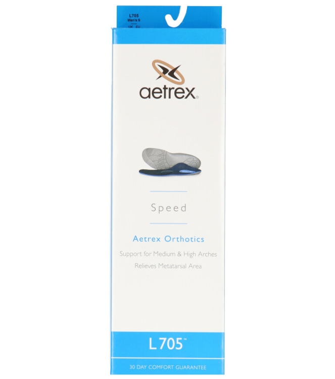 Aetrex voetbed <span>L705M Speed</span> L705M Speed meerkleurig - www.bremmerschoenen.pro - Bremmer Schoenen