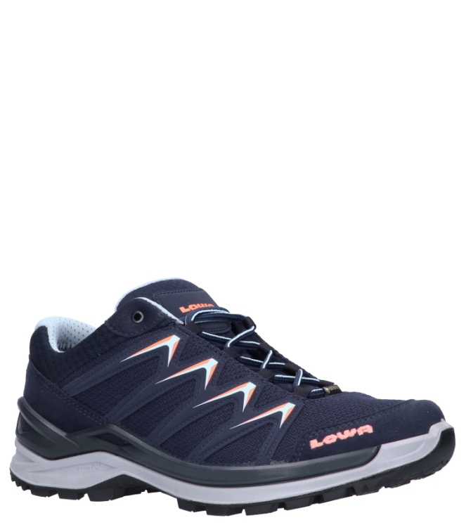 Lowa Lowa wandelschoen <span>LM320709-6959 Innox Pro GTX Lo Ws</span> Navy/salmon Lowa wandelschoen <span>LM320709-6959 Innox Pro GTX Lo Ws</span> LM320709-6959 Innox Pro GTX Lo Ws blauw - www.bremmerschoenen.pro - Bremmer Schoenen