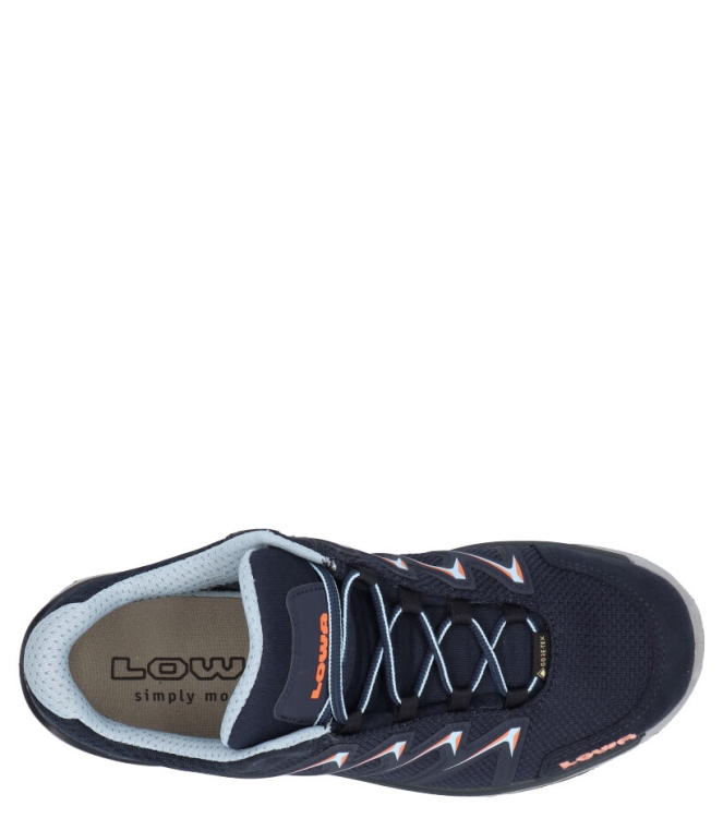 Lowa Lowa wandelschoen <span>LM320709-6959 Innox Pro GTX Lo Ws</span> Navy/salmon Lowa wandelschoen <span>LM320709-6959 Innox Pro GTX Lo Ws</span> LM320709-6959 Innox Pro GTX Lo Ws blauw - www.bremmerschoenen.pro - Bremmer Schoenen