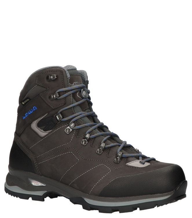 Lowa Lowa wandelschoen <span>LW210608-9743 Santiago GTX</span> Antracite/blue Lowa wandelschoen <span>LW210608-9743 Santiago GTX</span> LW210608-9743 Santiago GTX grijs - www.bremmerschoenen.pro - Bremmer Schoenen
