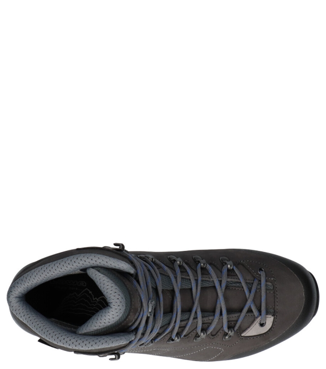 Lowa Lowa wandelschoen <span>LW210608-9743 Santiago GTX</span> Antracite/blue Lowa wandelschoen <span>LW210608-9743 Santiago GTX</span> LW210608-9743 Santiago GTX grijs - www.bremmerschoenen.pro - Bremmer Schoenen