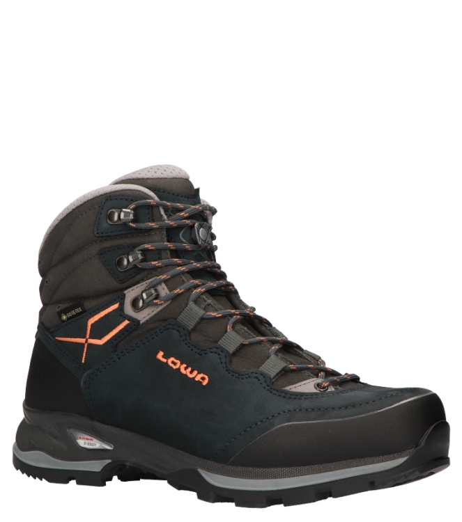 Lowa Lowa wandelschoen <span>LW220668-6017 Lady Light GTX</span> Blue-mandarin Lowa wandelschoen <span>LW220668-6017 Lady Light GTX</span> LW220668-6017 Lady Light GTX blauw - www.bremmerschoenen.pro - Bremmer Schoenen