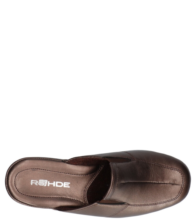 Rohde Rohde pantoffel <span>6142 77</span> Earth Rohde pantoffel <span>6142 77</span> 6142 77 brons - www.bremmerschoenen.pro - Bremmer Schoenen