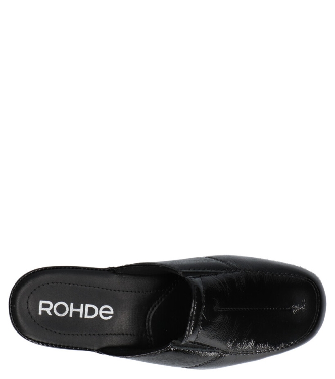 Rohde Rohde pantoffel <span>6142 91</span> Schwarz/ Lack Rohde pantoffel <span>6142 91</span> 6142 91 zwart - www.bremmerschoenen.pro - Bremmer Schoenen