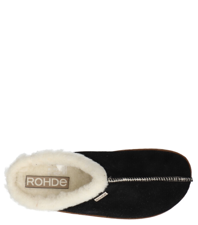 Rohde Rohde pantoffel <span>6125 90</span> Black Rohde pantoffel <span>6125 90</span> 6125 90 zwart - www.bremmerschoenen.pro - Bremmer Schoenen