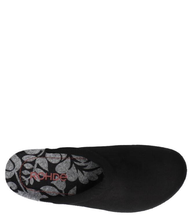 Rohde Rohde pantoffel <span>2291 90</span> Black Rohde pantoffel <span>2291 90</span> 2291 90 zwart - www.bremmerschoenen.pro - Bremmer Schoenen