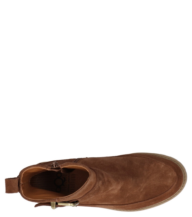 Aqa Aqa Enkellaars <span>A8220 D26</span> D26 velour brandy Aqa Enkellaars <span>A8220 D26</span> A8220 D26 cognac - www.bremmerschoenen.pro - Bremmer Schoenen