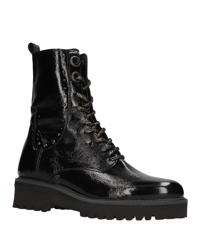 Piedi Nudi Piedi Nudi veterboot <span>2702-02.03PN</span> Black patent Piedi Nudi veterboot <span>2702-02.03PN</span> 2702-02.03PN zwart - www.bremmerschoenen.pro - Bremmer Schoenen