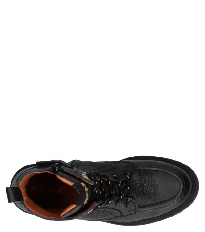 Red-Rag Red Rag veterboot <span>12400 922</span> 922 Black Nappa Red Rag veterboot <span>12400 922</span> 12400 922 zwart - www.bremmerschoenen.pro - Bremmer Schoenen