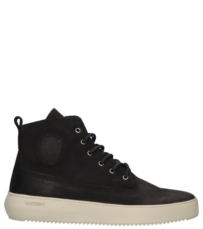 Blackstone sneaker <span>YG-26 Asphalt</span> YG-26 Asphalt zwart - www.bremmerschoenen.pro - Bremmer Schoenen