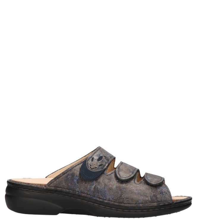 Finn Comfort slipper <span>2554 902489 Kos</span> 2554 902489 Kos grijs - www.bremmerschoenen.pro - Bremmer Schoenen