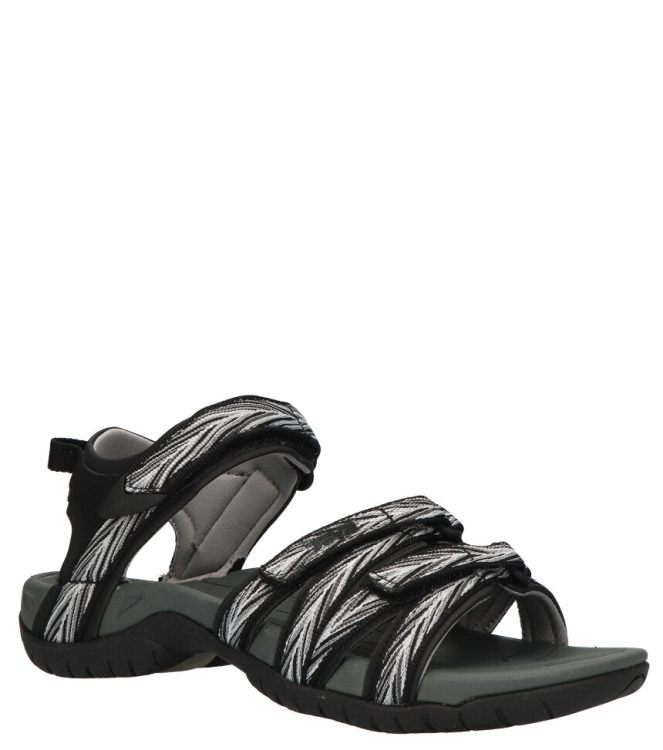 Teva Teva sandaal <span>4266-PBKW Tirra</span> Palms black white Teva sandaal <span>4266-PBKW Tirra</span> 4266-PBKW Tirra zwart - www.bremmerschoenen.pro - Bremmer Schoenen