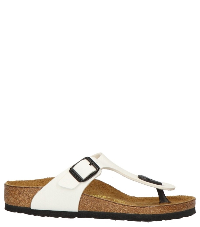 Birkenstock Birkenstock slipper <span>745713 Gizeh</span> White Birkenstock slipper <span>745713 Gizeh</span> 745713 Gizeh wit - www.bremmerschoenen.pro - Bremmer Schoenen