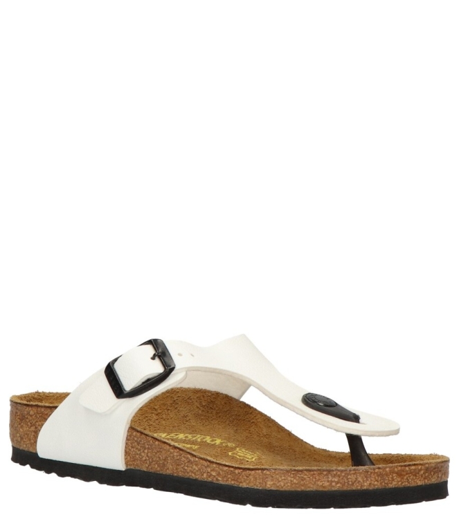 Birkenstock Birkenstock slipper <span>745713 Gizeh</span> White Birkenstock slipper <span>745713 Gizeh</span> 745713 Gizeh wit - www.bremmerschoenen.pro - Bremmer Schoenen