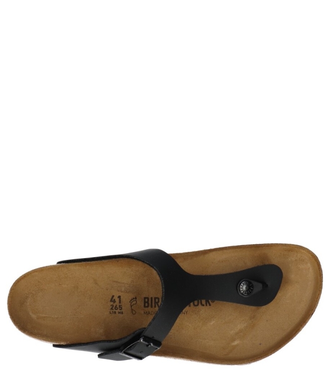 Birkenstock Slipper <span>043693 Gizeh</span> 043693 Gizeh zwart - www.bremmerschoenen.pro - Bremmer Schoenen