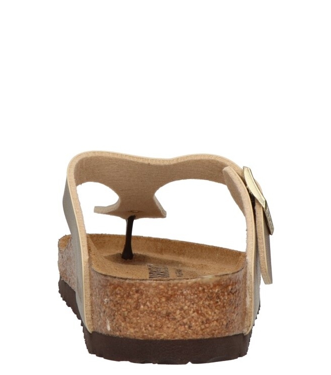 Birkenstock slipper <span>1016108 Gizeh</span> 1016108 Gizeh goud - www.bremmerschoenen.pro - Bremmer Schoenen