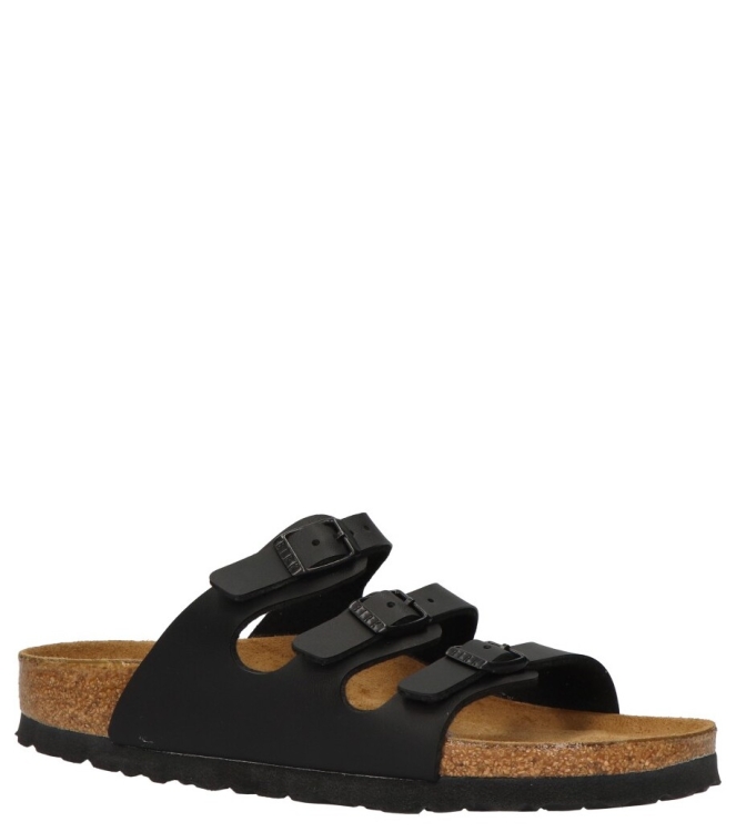 Birkenstock slipper <span>053013 Florida</span> 053013 Florida zwart - www.bremmerschoenen.pro - Bremmer Schoenen
