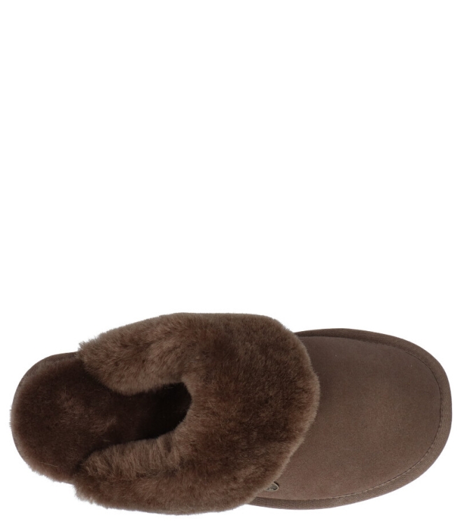 Warmbat pantoffel <span>Flurry women FLS321088 Pebble</span> Flurry women FLS321088 Pebble grijs - www.bremmerschoenen.pro - Bremmer Schoenen