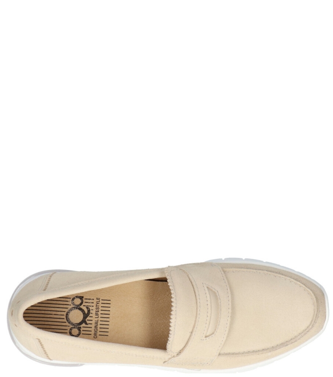 Aqa instapper <span>A8318 A55A19</span> A8318 A55A19 beige - www.bremmerschoenen.pro - Bremmer Schoenen